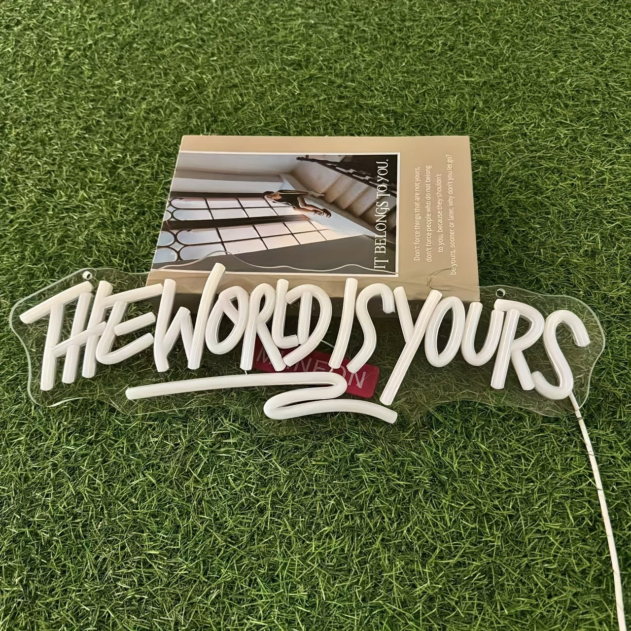 World Map LED Neon Sign